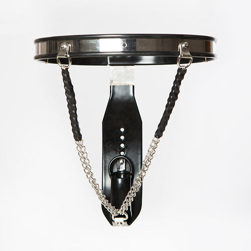 Men's Classic Chastity Belt (Chain Rear Style)